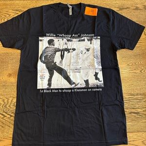 Men’s black printed shirt